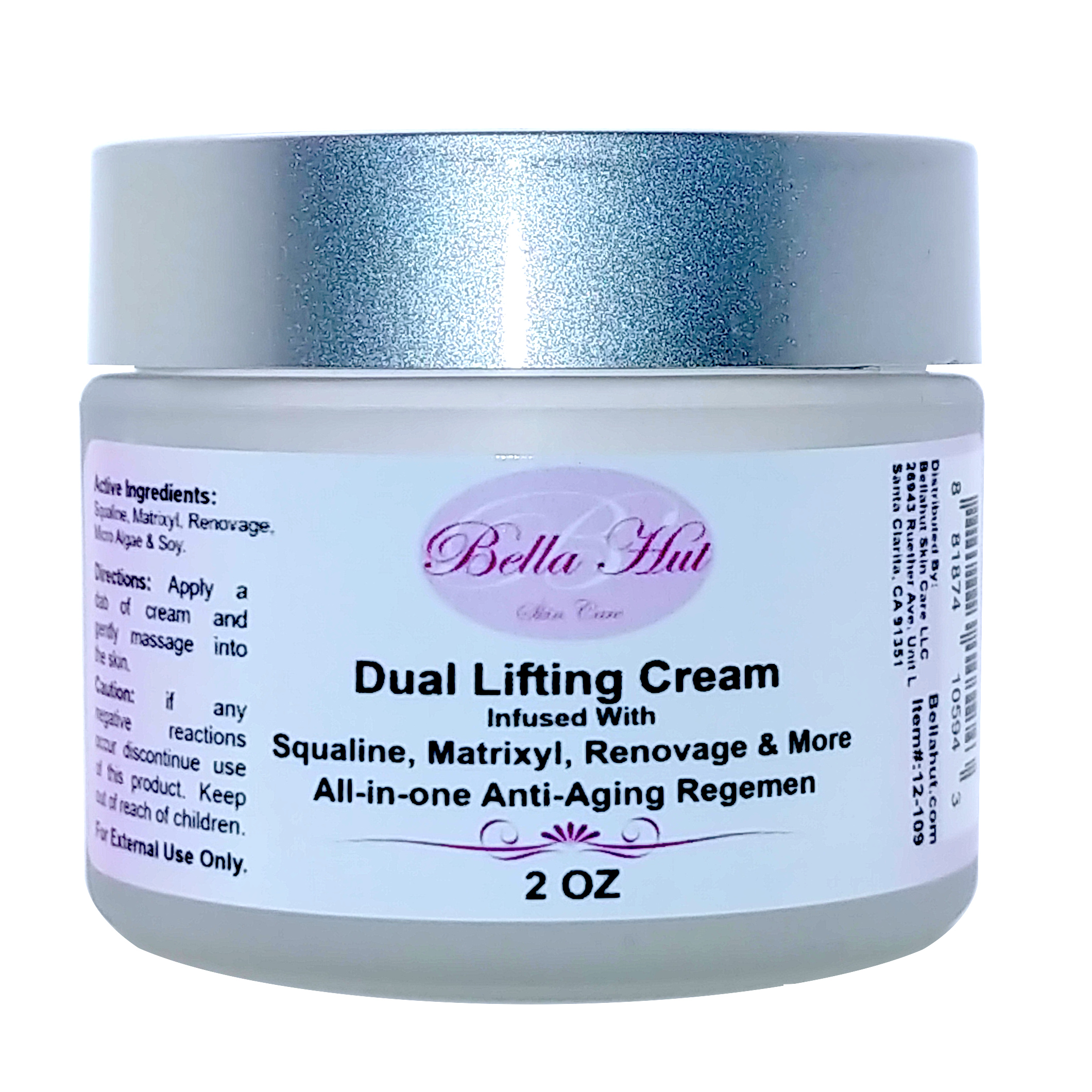 Anti Aging Cream with Squalane, Matrixyl,Renovage and Micro Algae Extract