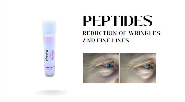 Pure Matrixyl peptide additive for mixing cream or serum