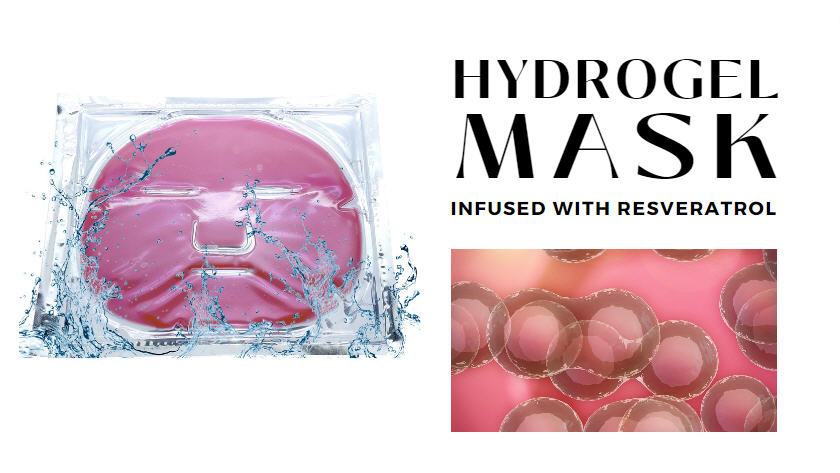 Collagen Gel Face Mask with Hyaluronic Acid And Resveratrol™ (Red Wine)