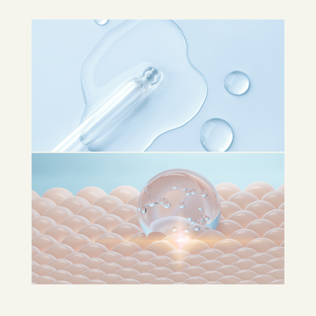 Pure Marine Collagen peptide additive for mixing cream or serum