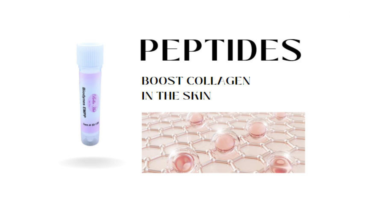 Pure Biodynes EMPP peptide additive for mixing cream or serum
