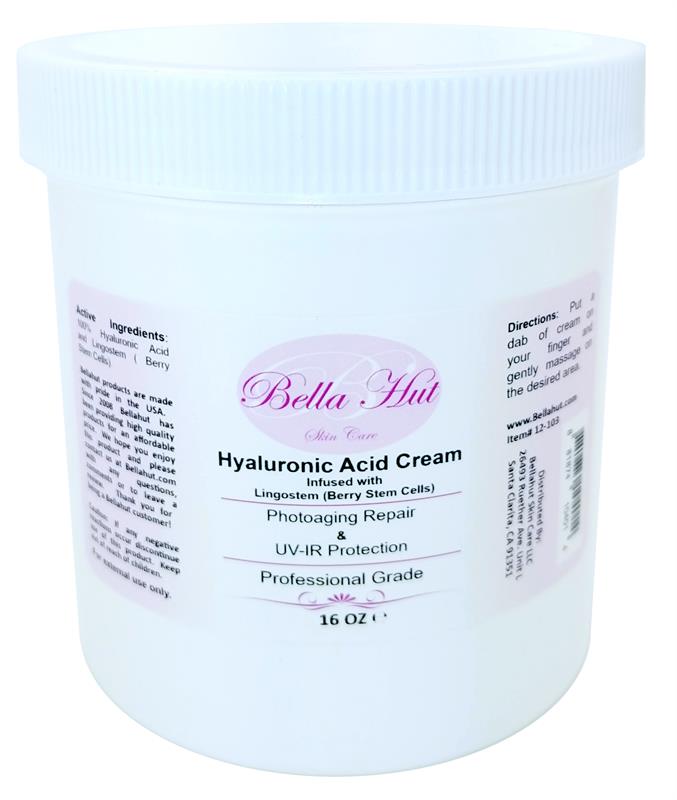 /100% Hyaluronic Acid Cream WITH Lingostem Peptide