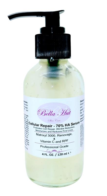 /Cellular Repair 70% Hyaluronic Acid with Renovage, Matrixyl 3000 And RPF that removes fine lines and moisturizes skin