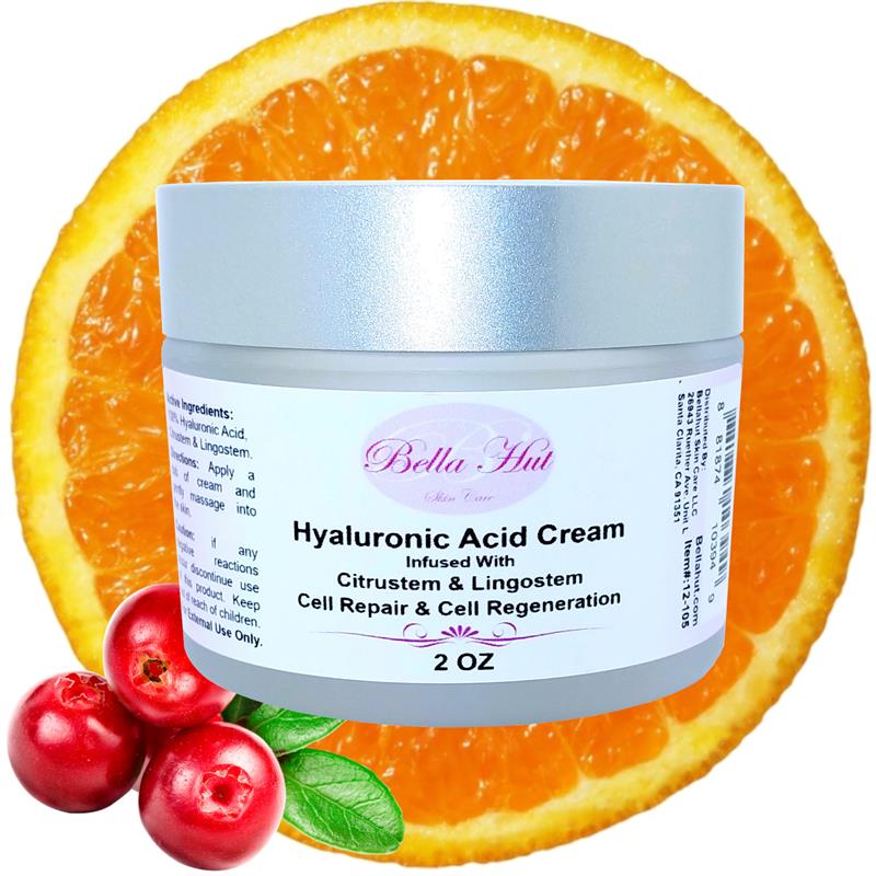 /100% Hyaluronic Acid Cream with Citrustem and Lingostem