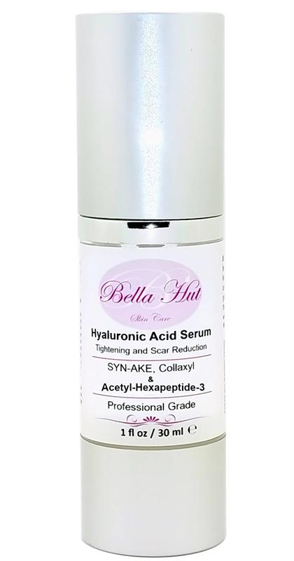 /100% Hyaluronic Acid Serum with Syn-Ake Collaxyl and Acetyl hexapeptide-3