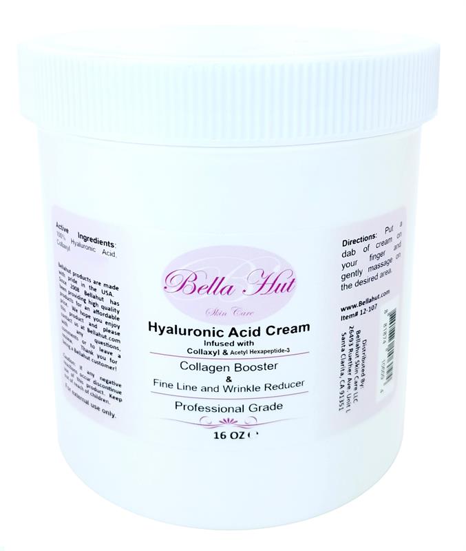 /100% Hyaluronic Acid Cream with Collaxyl and Acetyl hexapeptide-3 