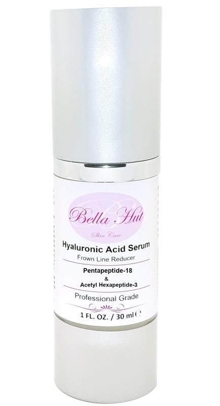 /100% Hyaluronic Acid Serum with Pentapeptide-18 and Acetyl hexapeptide-3