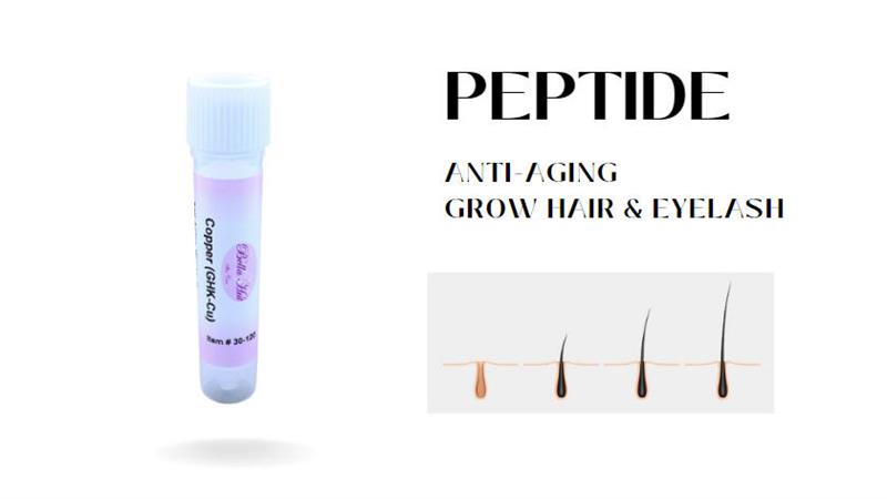 Pure Copper (GHK-Cu)  peptide additive for mixing cream or serum 